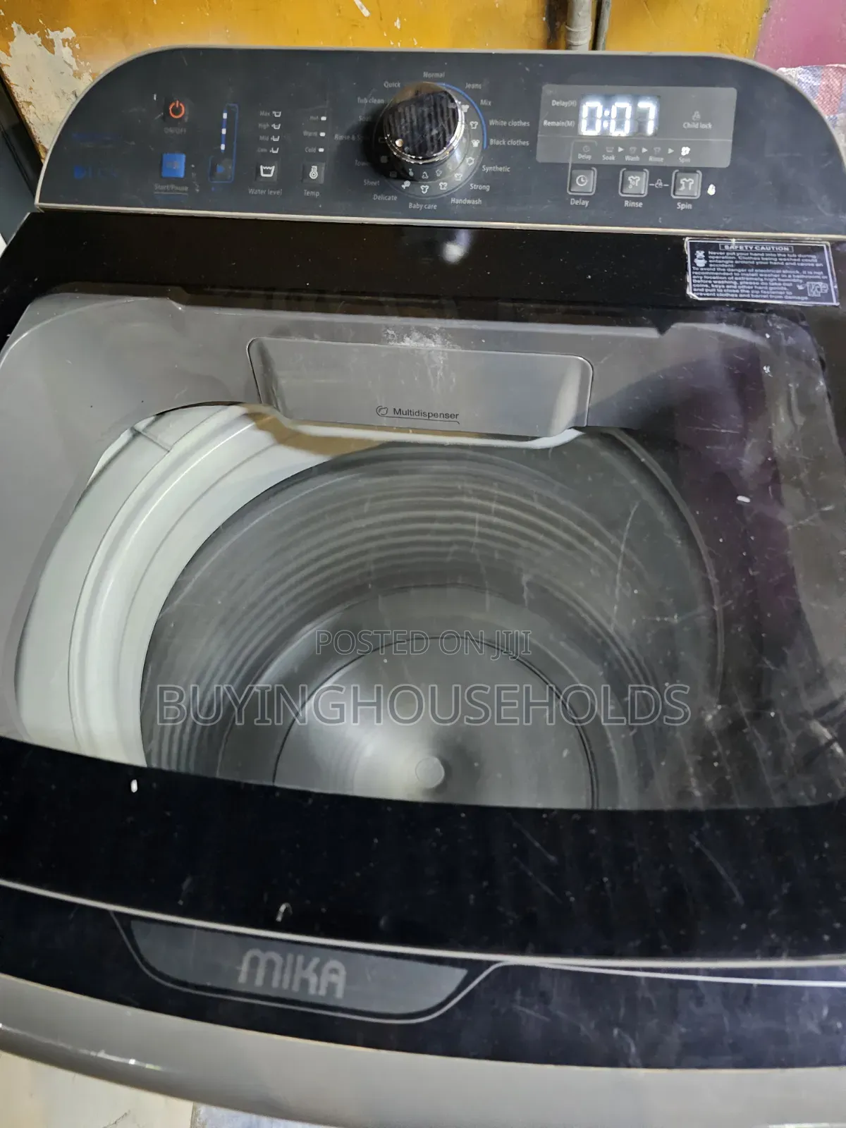Mika 13kg Top Load Automatic Washing Machine
