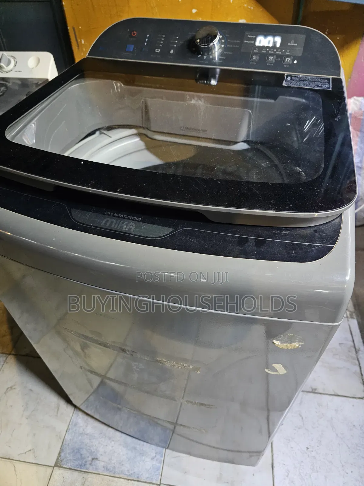 Mika 13kg Top Load Automatic Washing Machine