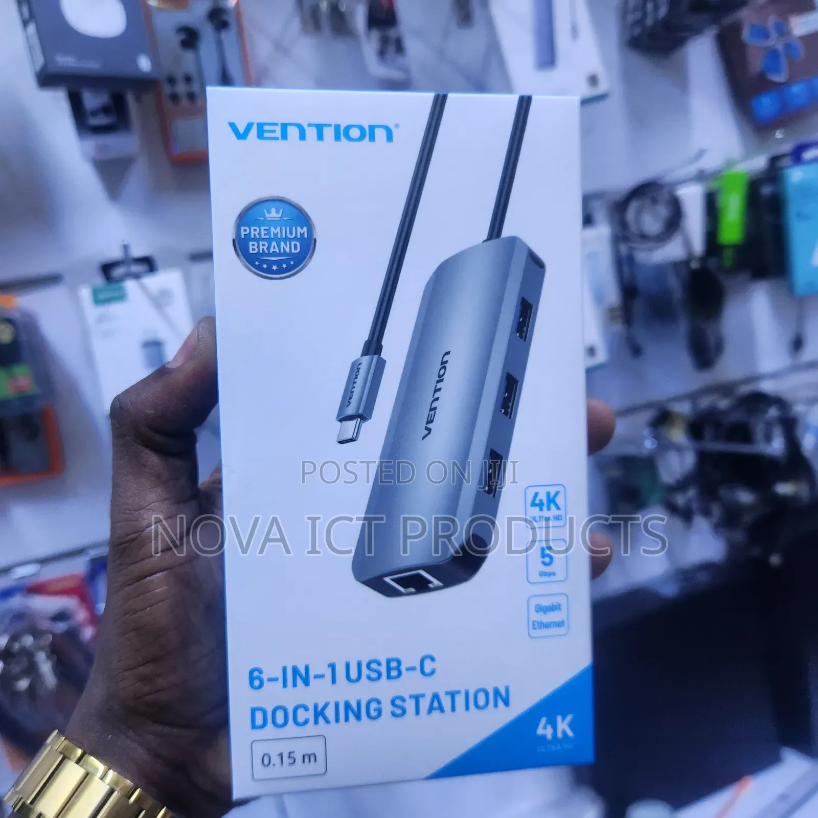 Vention USB C Multi-Function 6 in 1 Docking Station