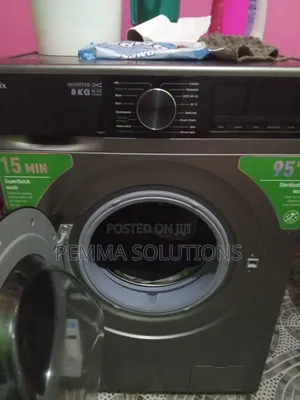 Front-Loading Syinix Washing Machine 8kg