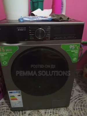 Front-Loading Syinix Washing Machine 8kg