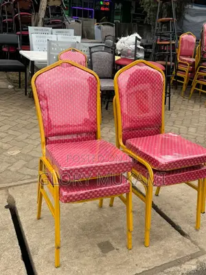 Powder Coated Red Conference Chairs