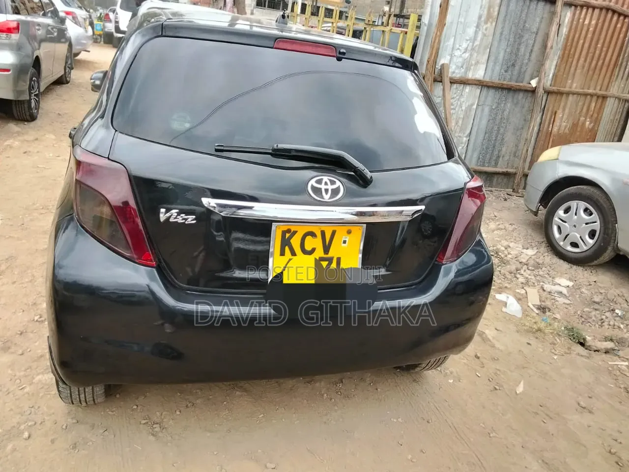 Toyota Vitz 2012 Black