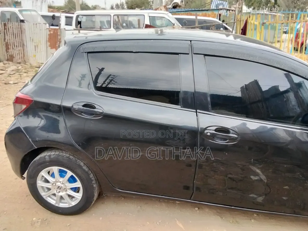 Toyota Vitz 2012 Black