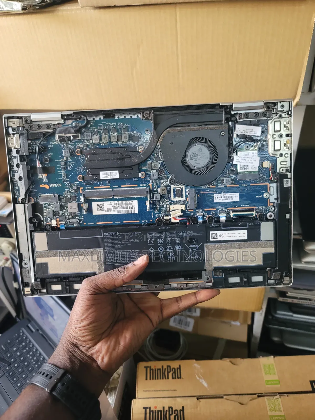 HP EliteBook X360 830 G7 I7 Motherboard