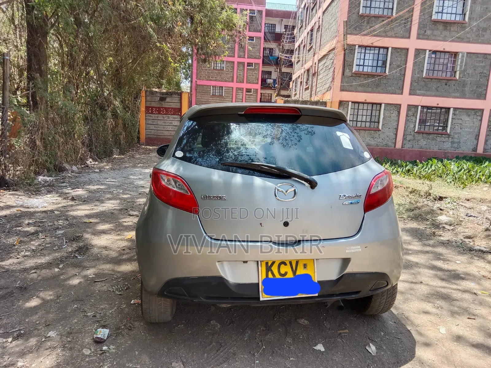 Mazda Demio 2012 Gray