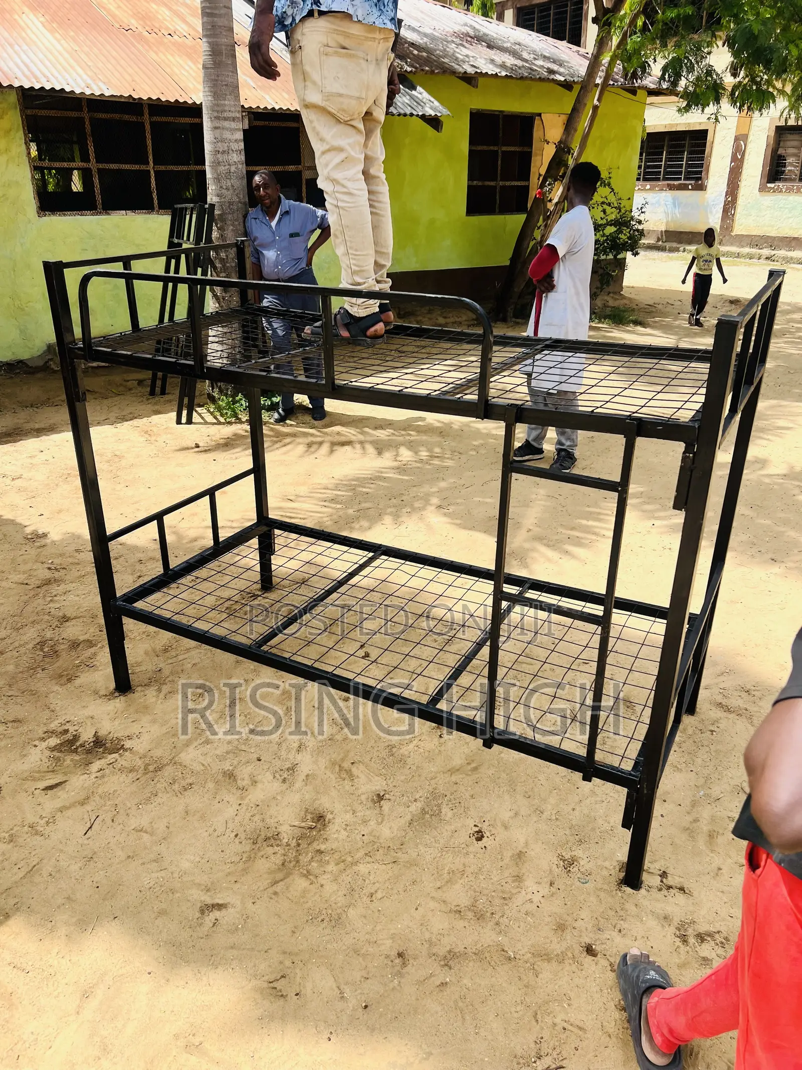 Double Decker Students Beds. With Ladder and Guard