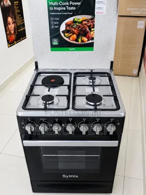 Syinix Q60GC3 60x60 3+1 Standing Cooker