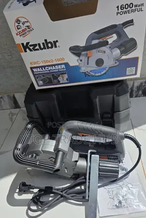 Powerful Kzubr Corded Electric Wall Chaser 1600watts With 2 Blades