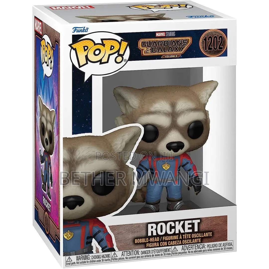 Funko Pop! Marvel: Guardians of the Galaxy Volume 3 - Rocket