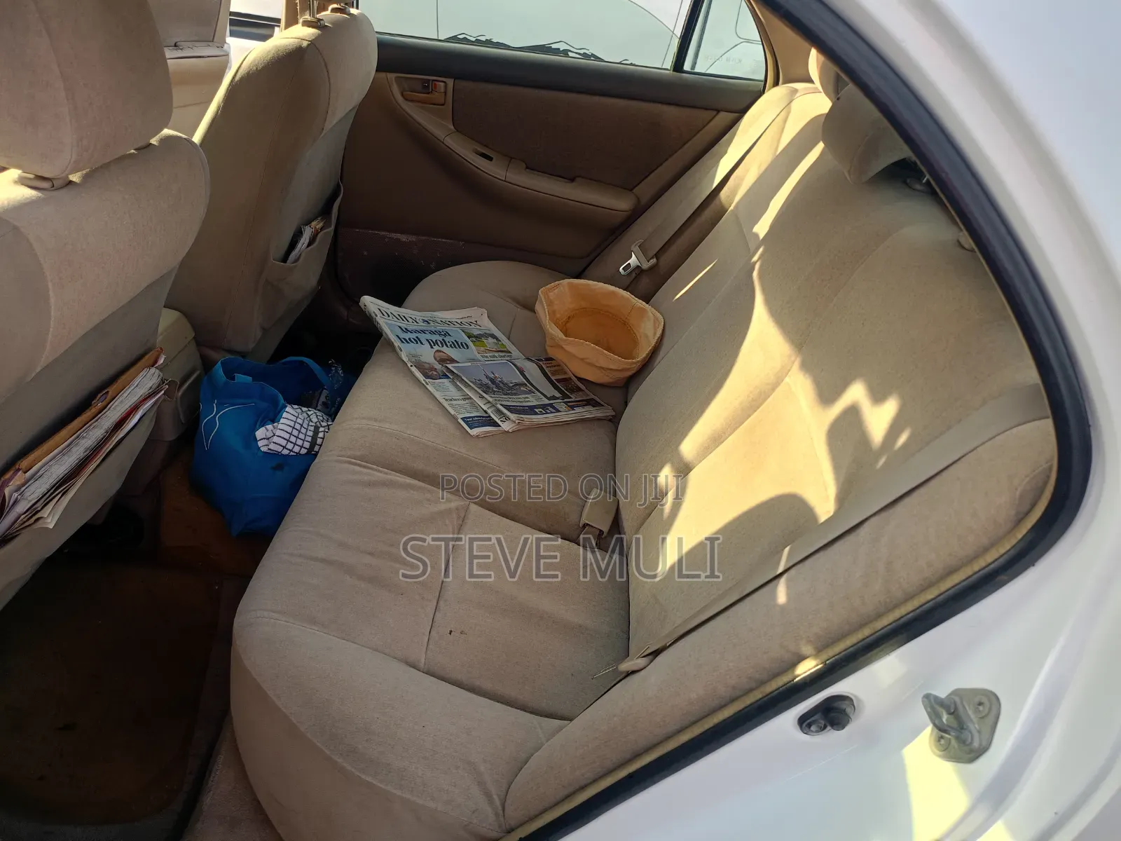 Toyota Corolla Sedan Automatic 2003 White