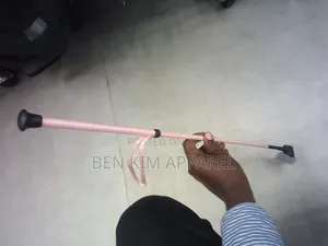 70cms Horse Riding Woven Crop Pink and Grey.