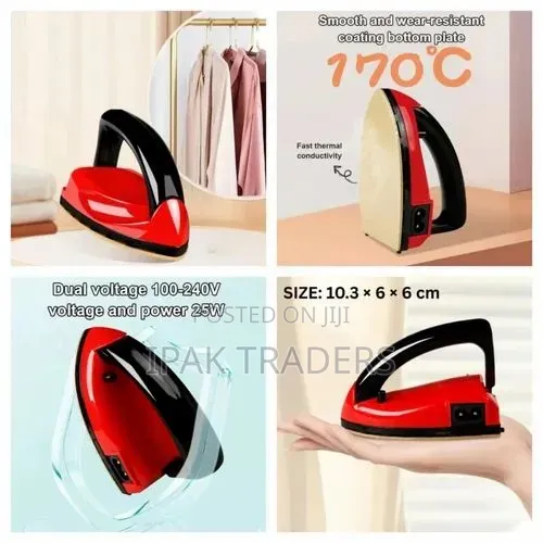 *New Arrival* 25W Foldable Handle Mini Iron Box v-8