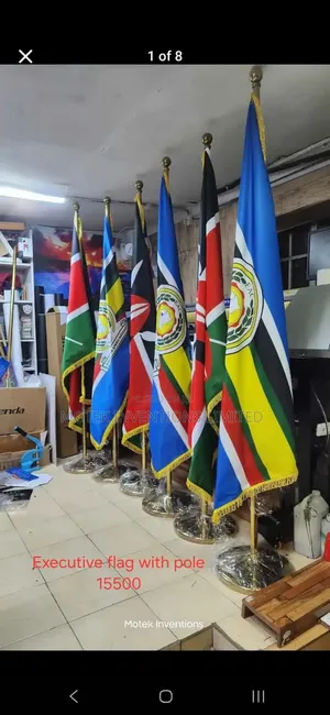 Executive Flags and Flag Poles on Offer