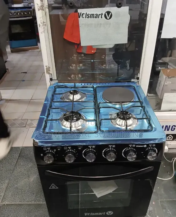 60*60 Volsmart 3+1 JET Standing Cooker