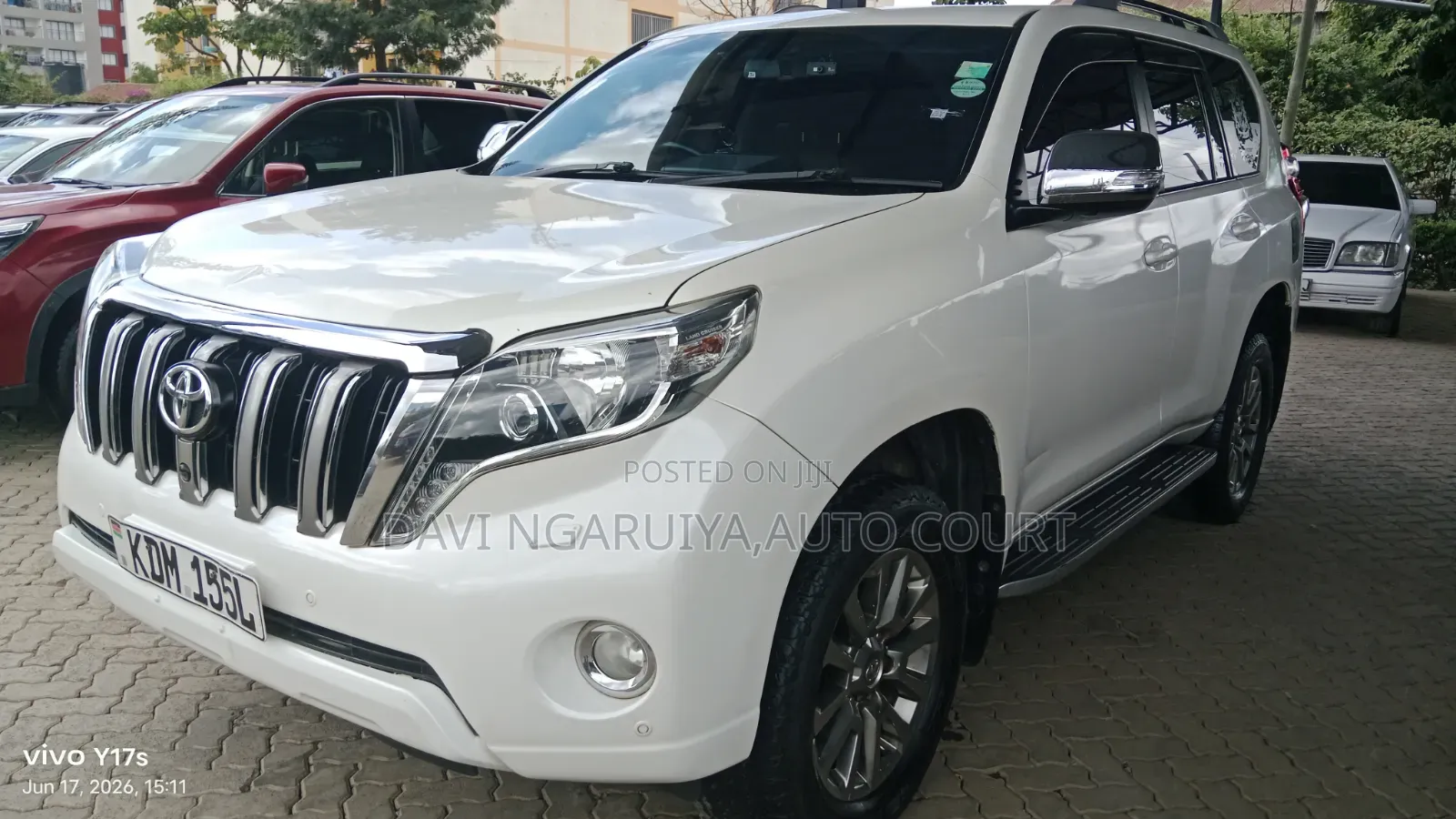 Toyota Land Cruiser Prado 2.8 D-4D 2015 White