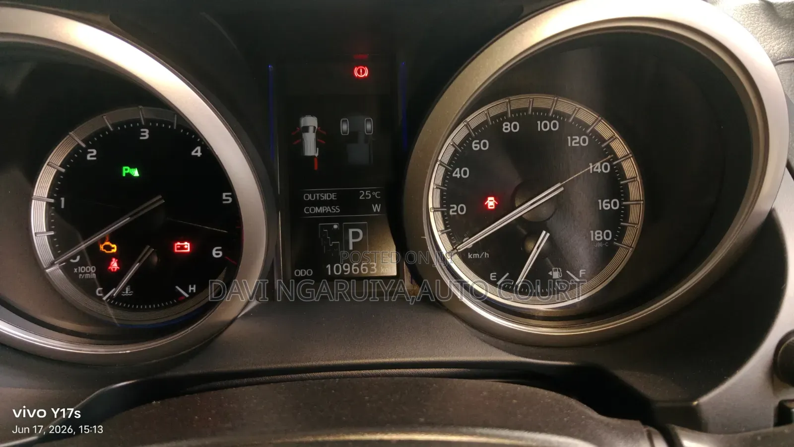 Toyota Land Cruiser Prado 2.8 D-4D 2015 White