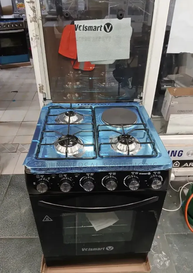 60*60 Volsmart 3+1 JET Standing Cooker