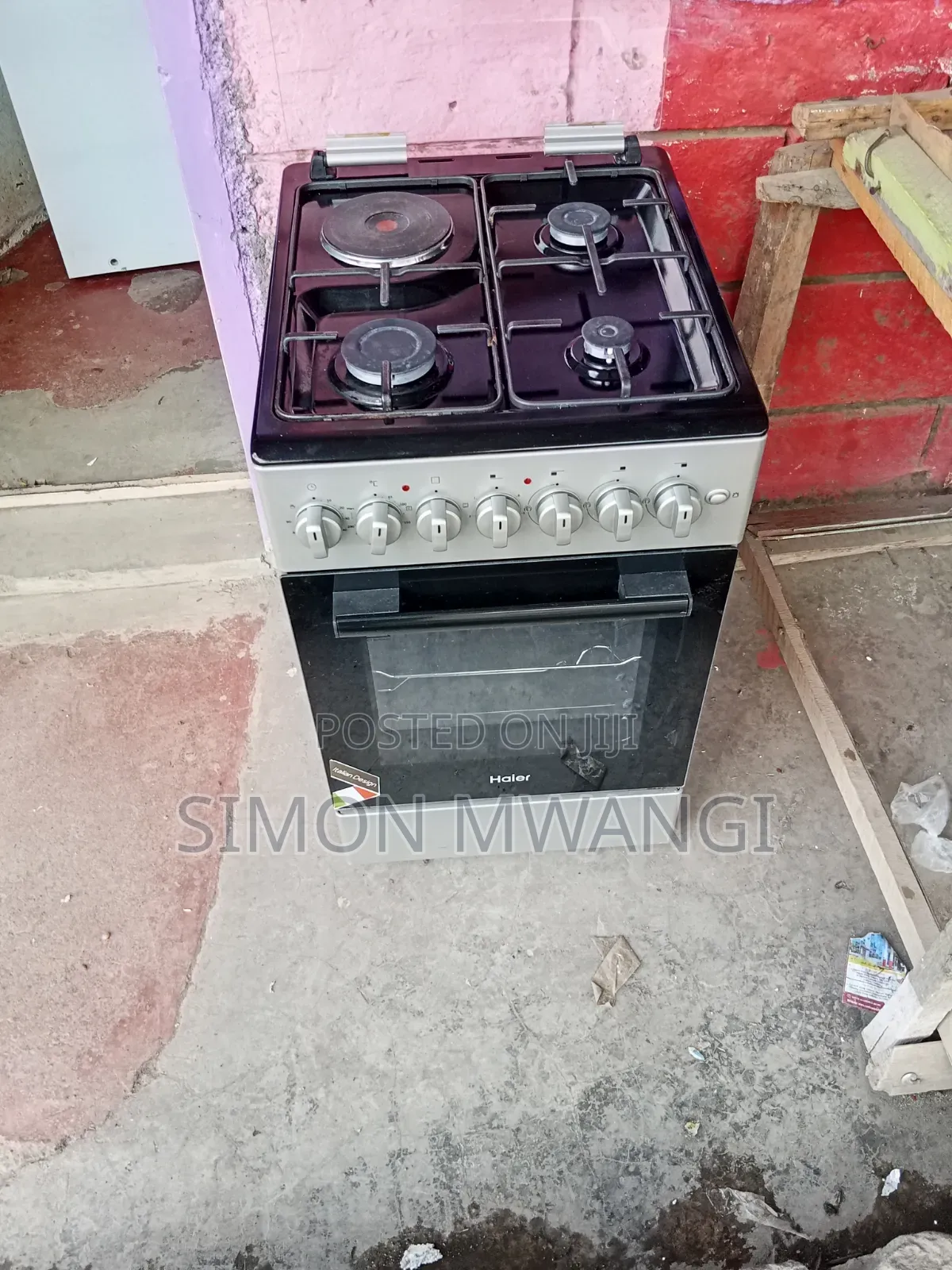Cooker and Fridge