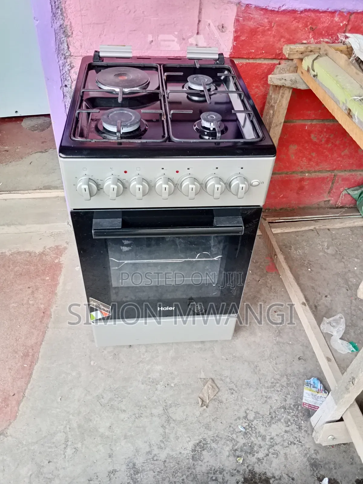 Cooker and Fridge