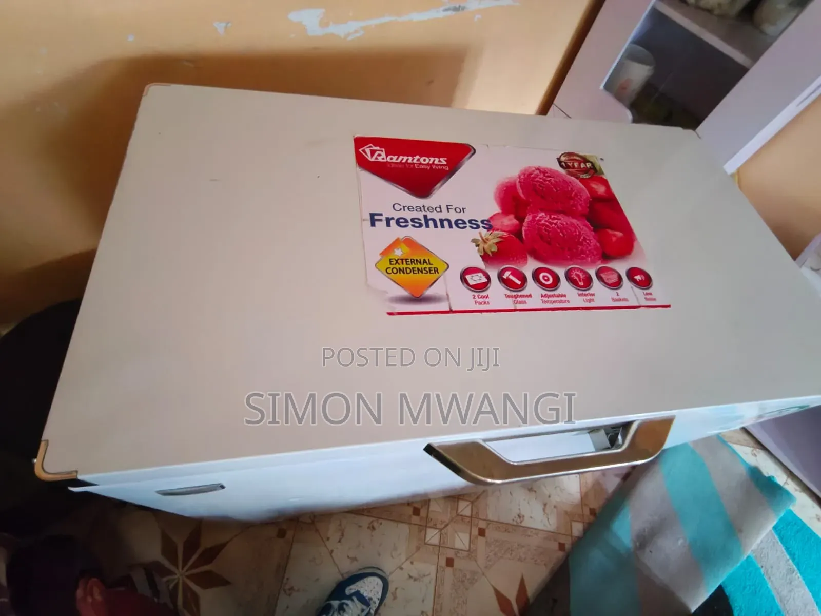 Cooker and Fridge