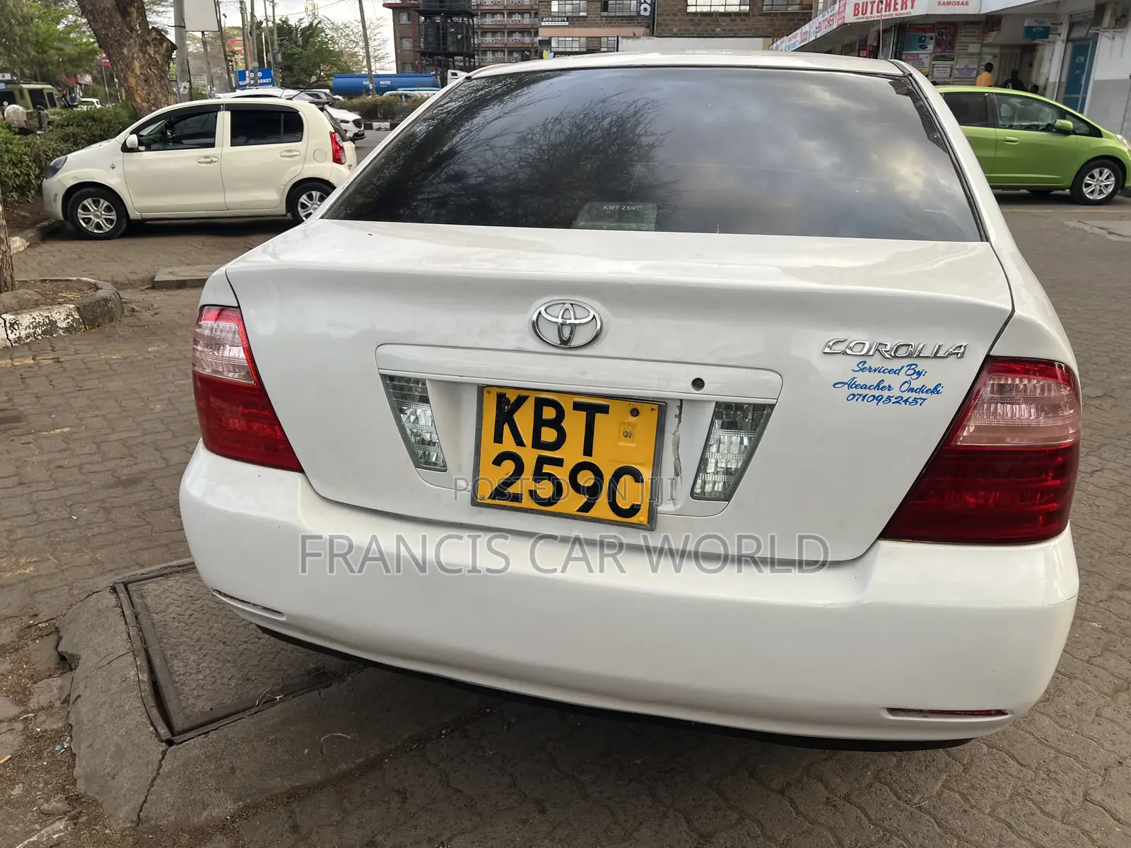 Toyota Corolla 2006 Off white