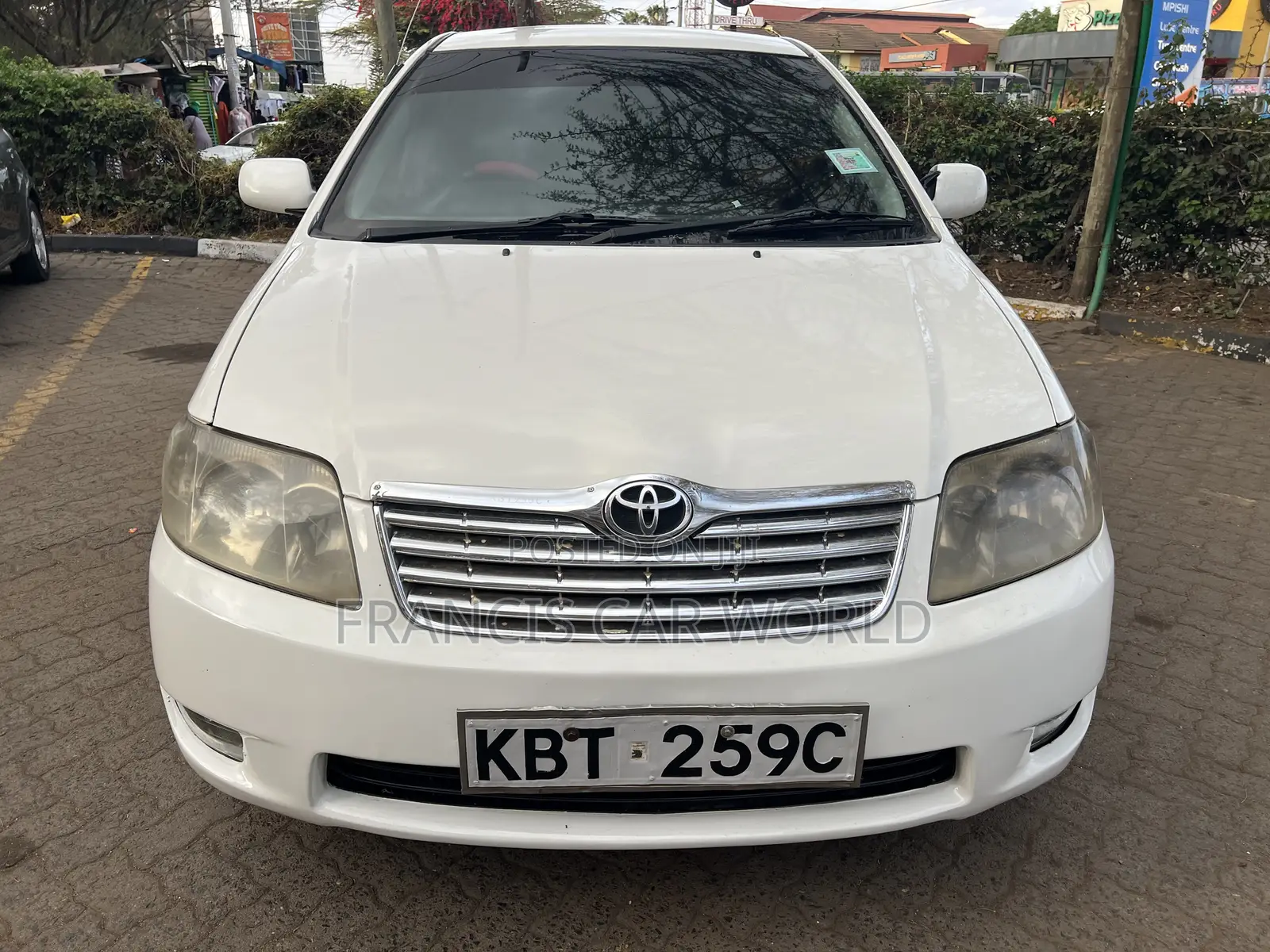 Toyota Corolla 2006 Off white