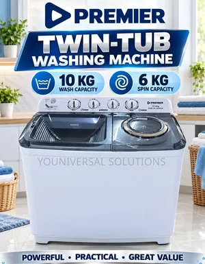Premier 10kg Twin Tub Washing Machine Top Load