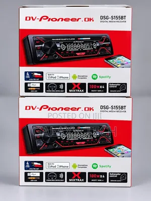 Pioneer Car MP3 Bluetooth - USB, FM, AUX Radio
