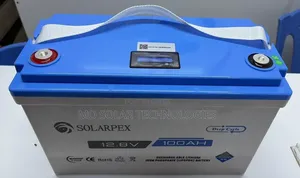 1.28kwh 12v 100ah Solarpex Lifepo4 Lithium Batteries