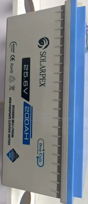 24v 200ah Solarpex Lithium Battery