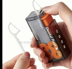 Portable Automatic Floss Dispenser With Travel Case