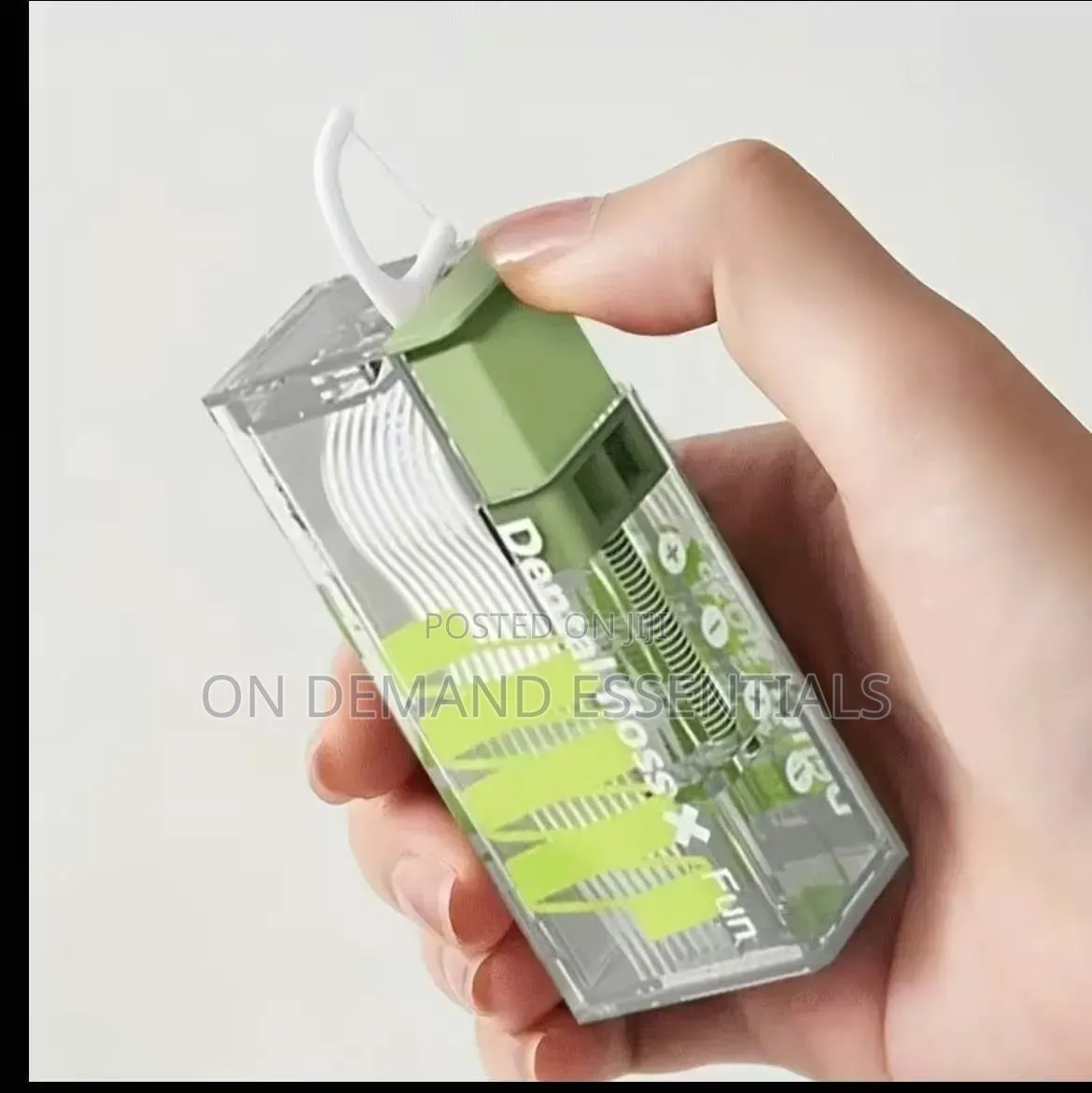 Portable Automatic Floss Dispenser With Travel Case