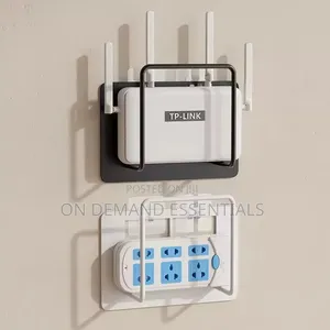 Wall-Mounted Router & Storage Rack