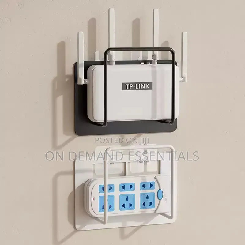 Wall-Mounted Router & Storage Rack
