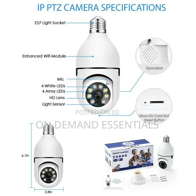 Wifi Panorama Camera Bulb