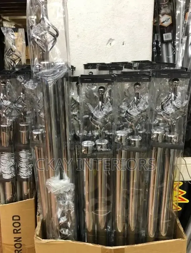 4m Adjustable Variety Colours Curtain Rods