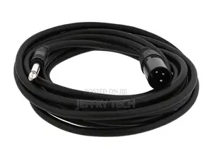 XLR Male to 1/4 Mono Plug - 5m