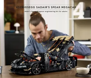 KOENIGSEGG SADAIR'S SPEAR MEGACAR Building Set in Kenya