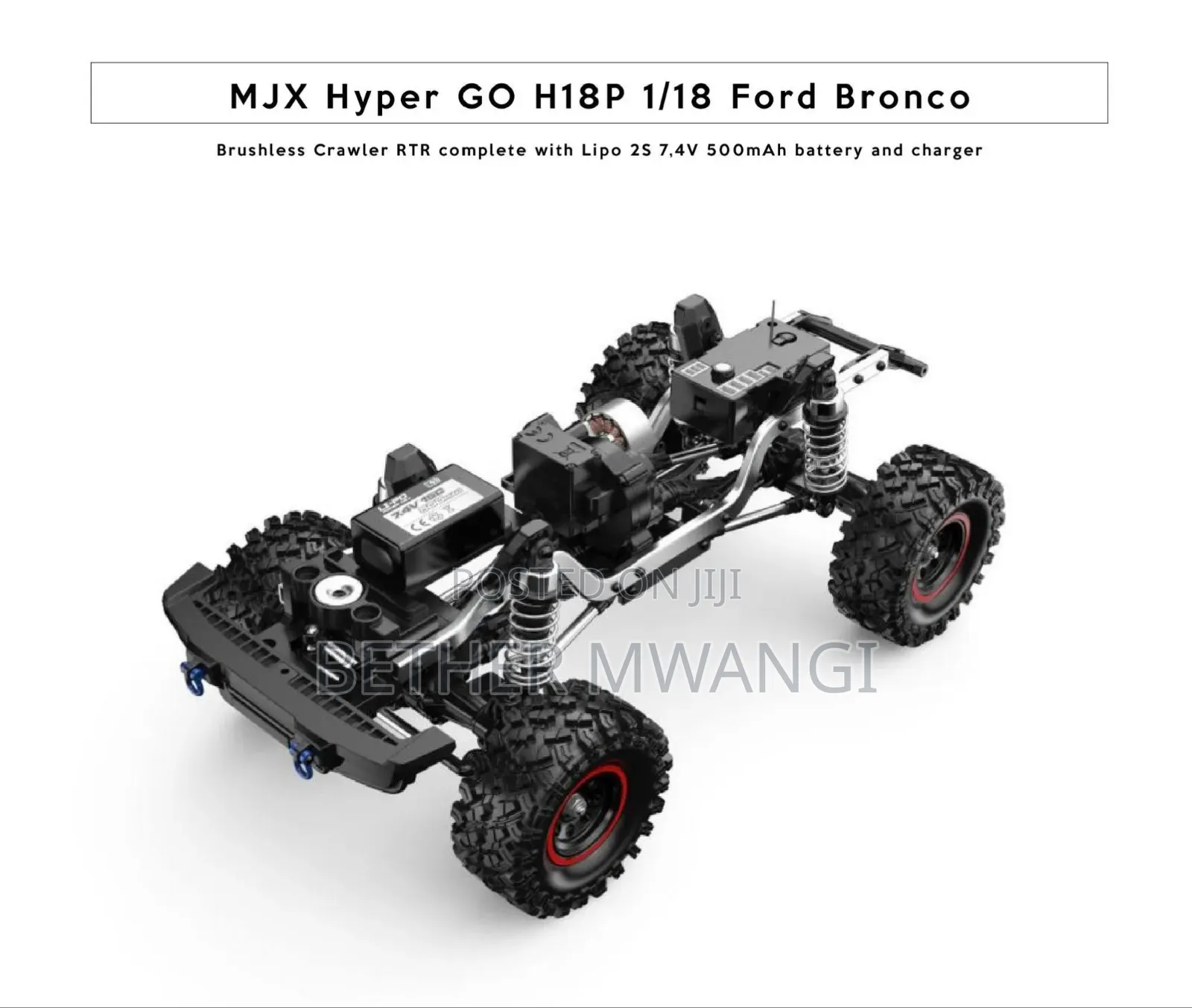 MJX Hyper Go Ford Bronco Remote Control Rock Crawler in Kenya