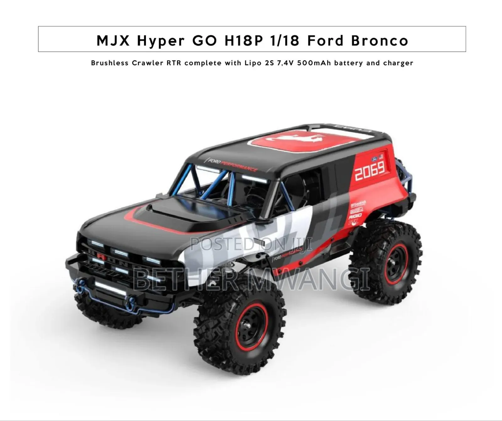 MJX Hyper Go Ford Bronco Remote Control Rock Crawler in Kenya
