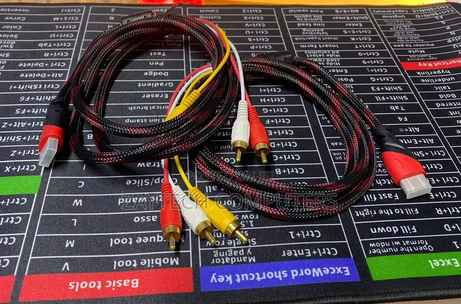 HDMI to 3RCA 1.5m