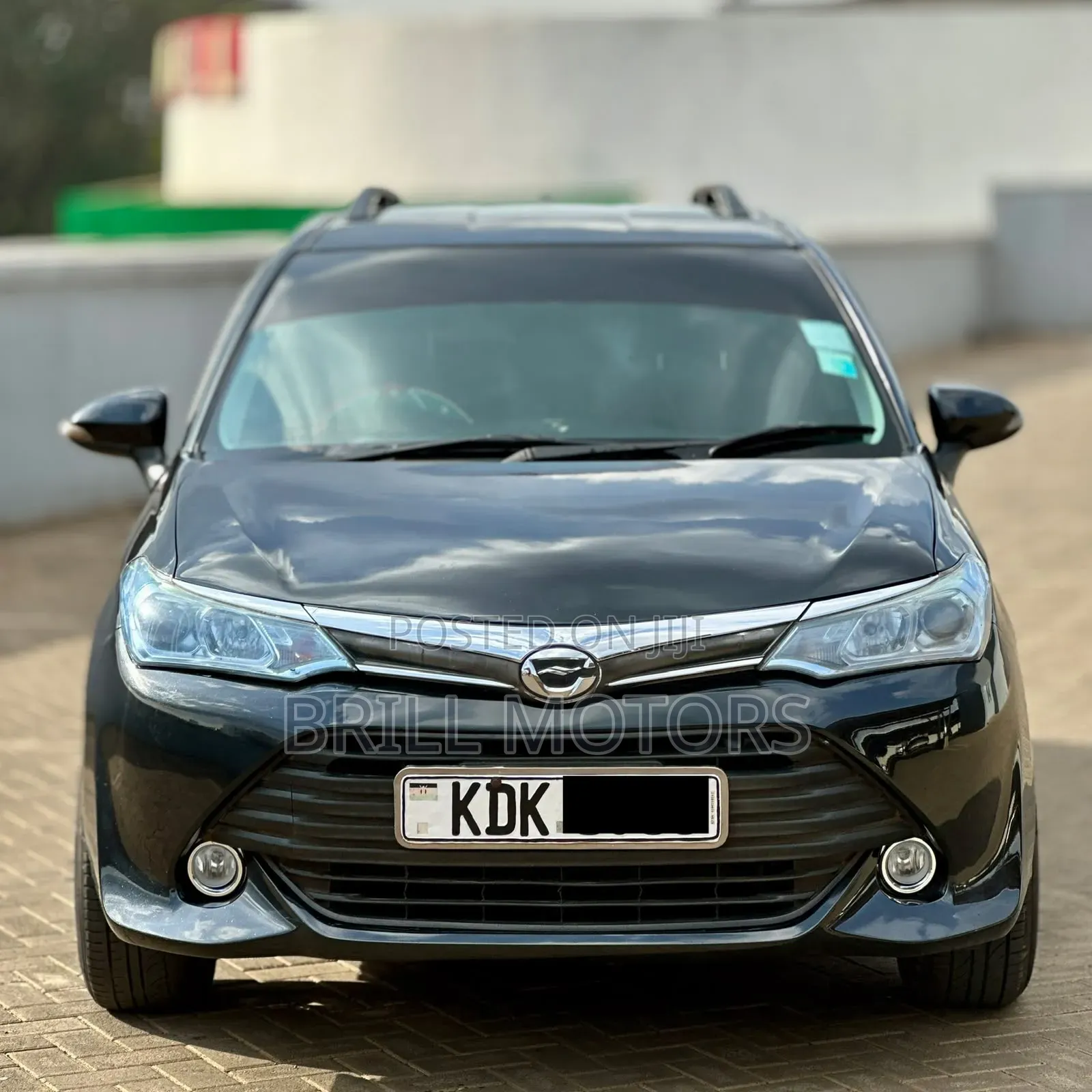 Toyota Corolla Fielder 2015 Black