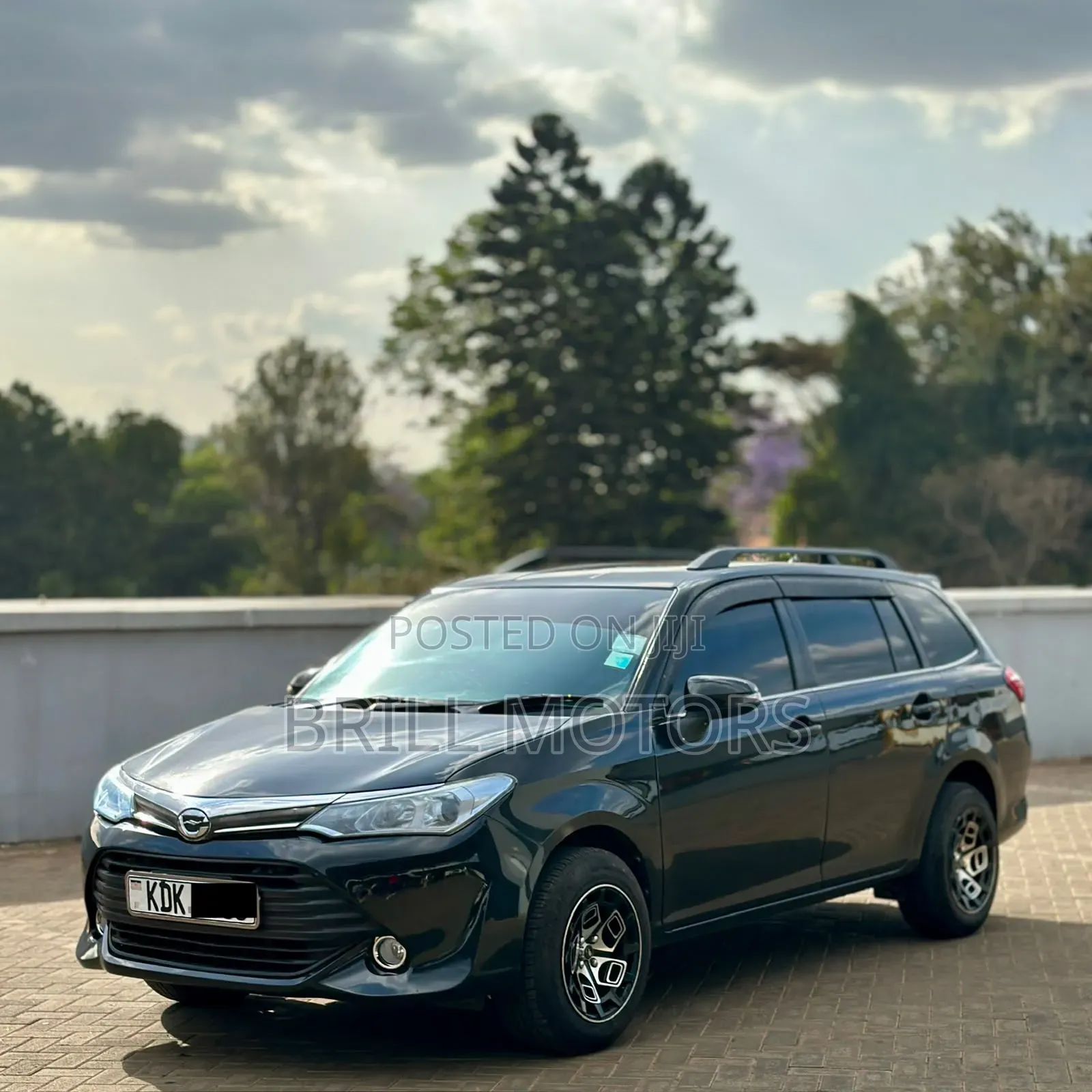 Toyota Corolla Fielder 2015 Black