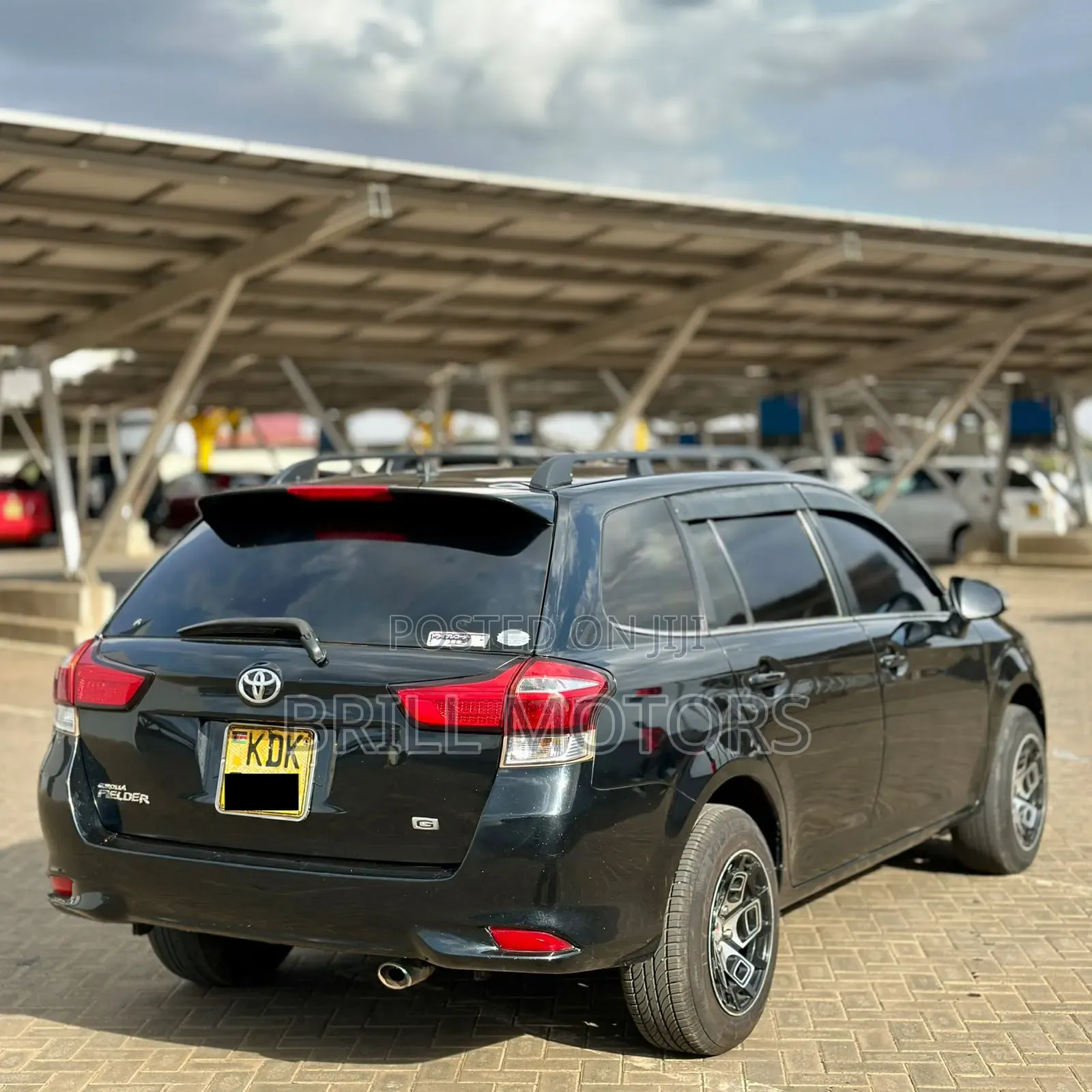 Toyota Corolla Fielder 2015 Black