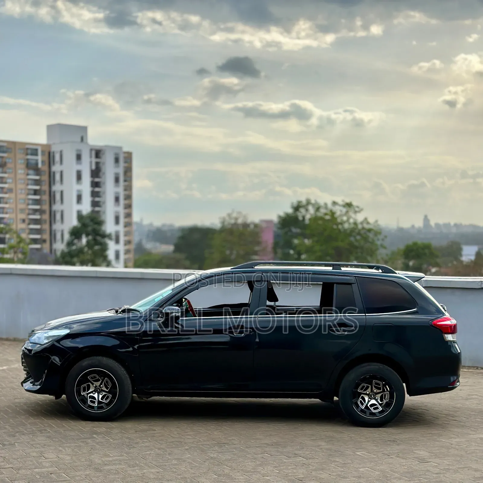 Toyota Corolla Fielder 2015 Black