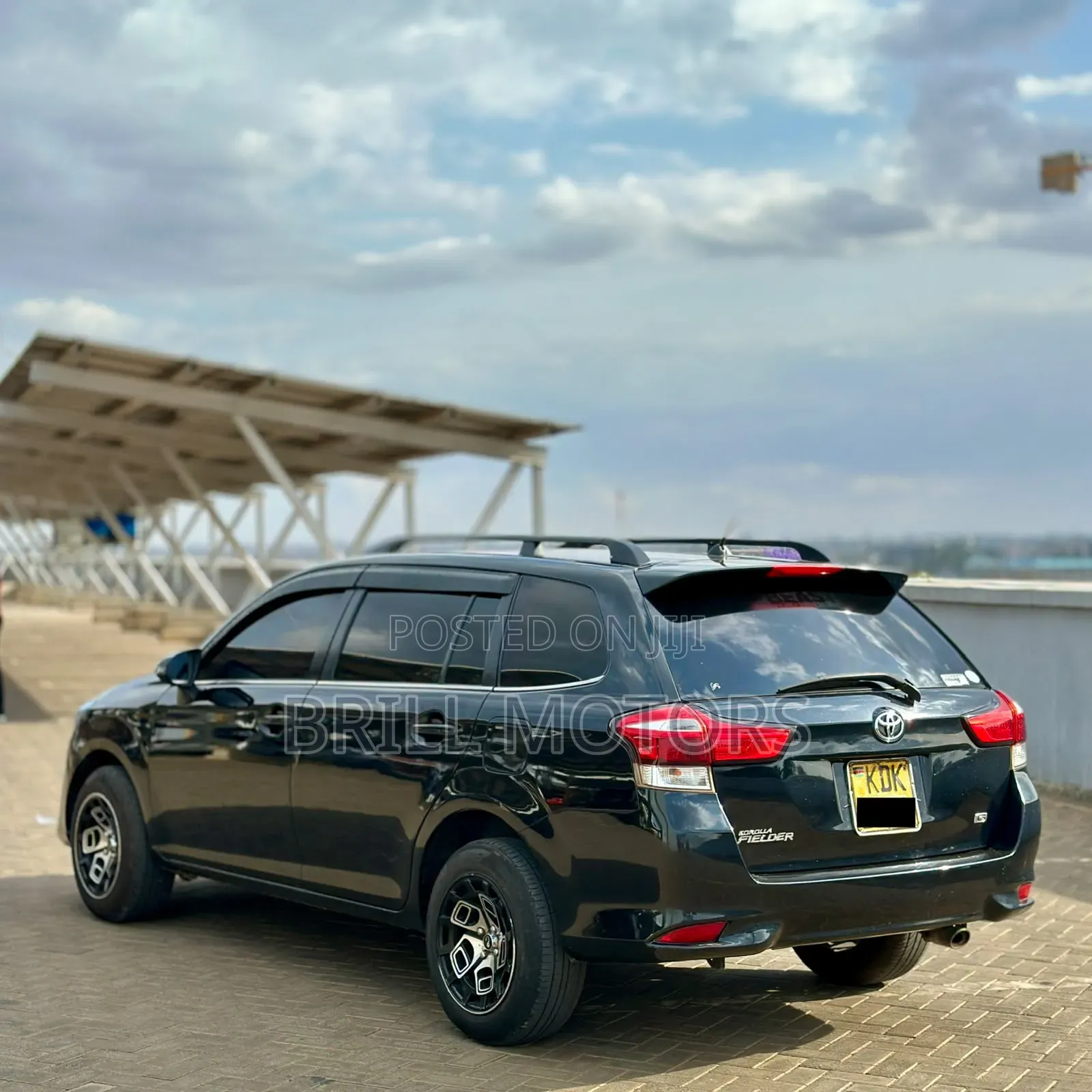 Toyota Corolla Fielder 2015 Black