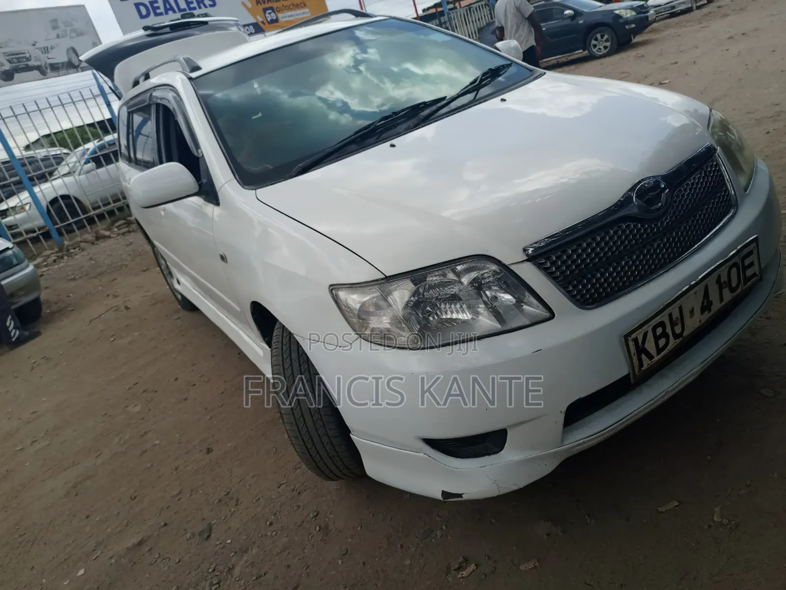Toyota Corolla Fielder 2008 White