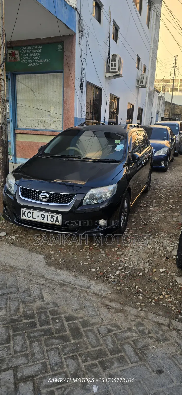 Toyota Corolla Fielder 2012 Black