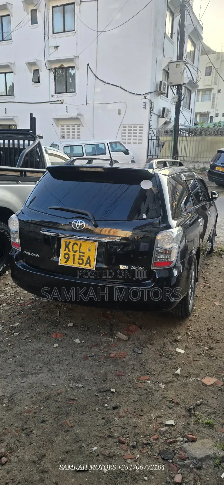 Toyota Corolla Fielder 2012 Black